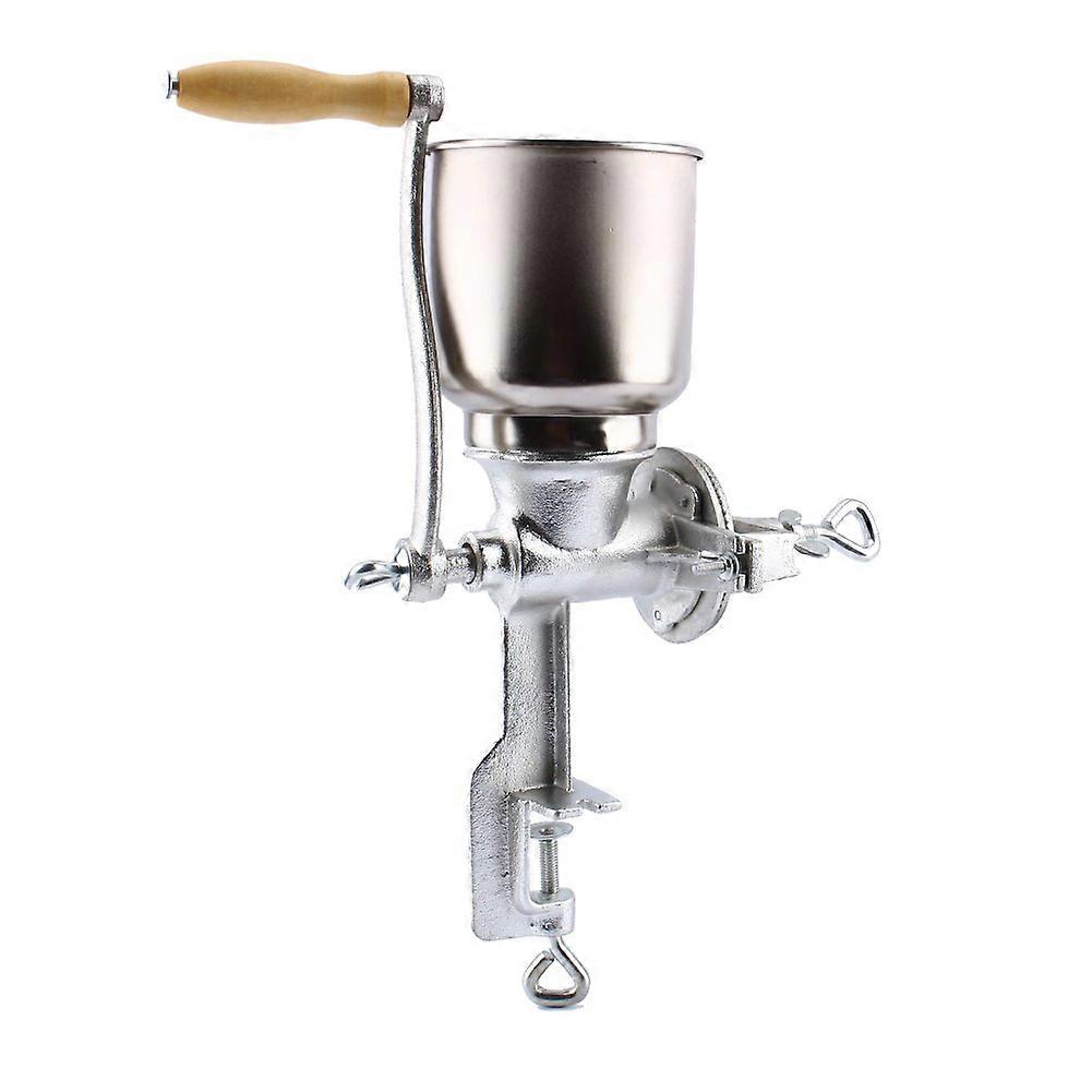 Hand Crank Grain Mill, Corn Flour Mill, Kitchen Tool Equipment for Special Food Processing.