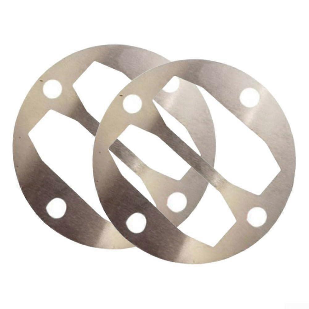 Air Compressor Gasket Set Aluminum, Round Design, Two Piece For Reliable Sealing
