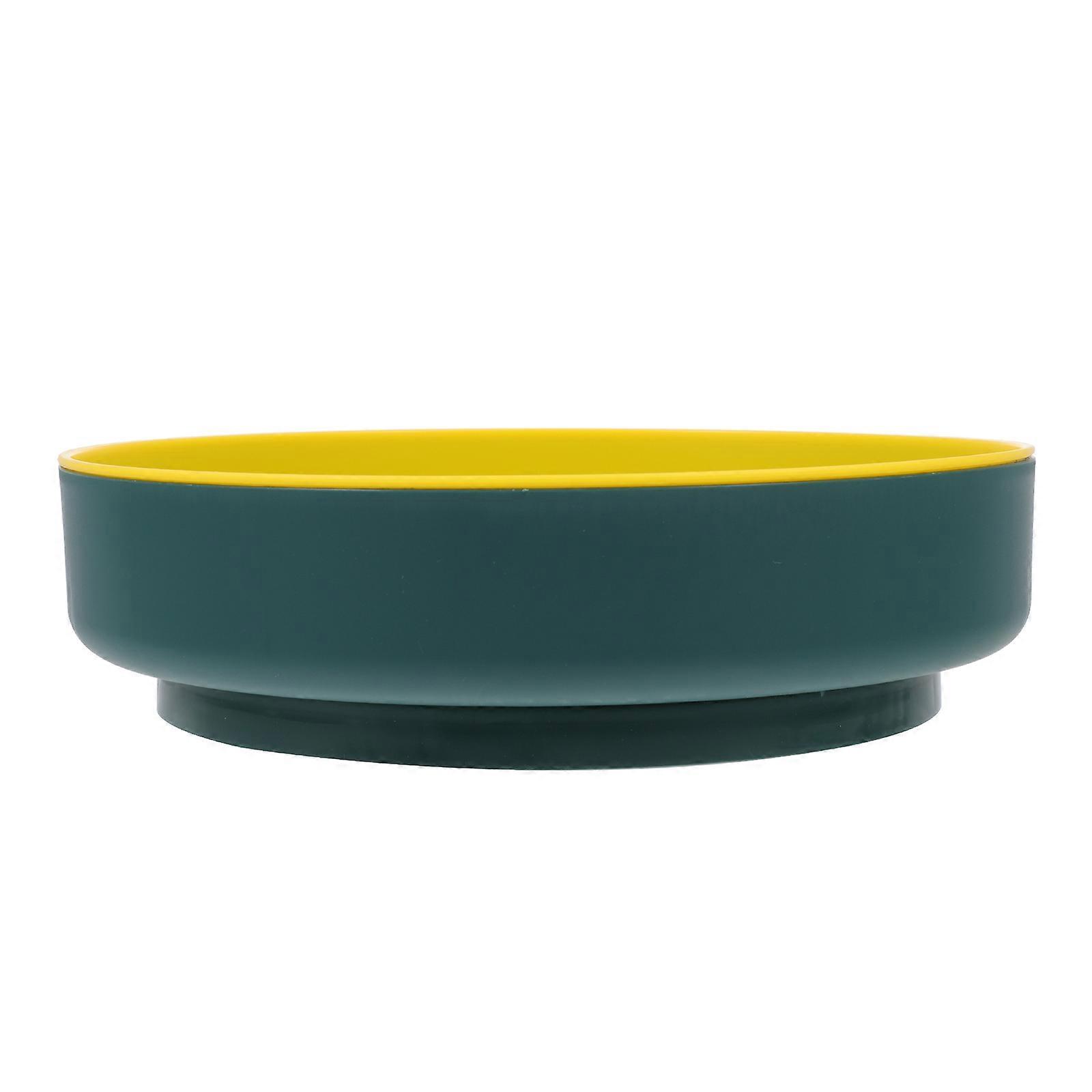 Rotating Kitchen Shelving 1Pcs Storage Solution For Housewives With Green Material