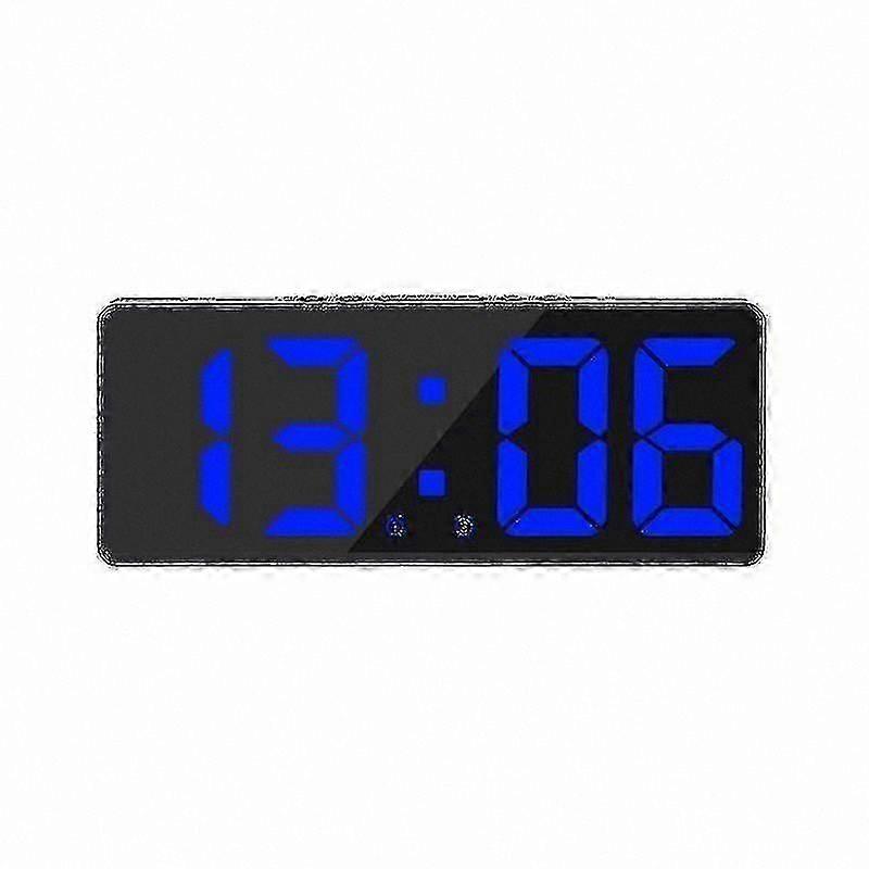 Large Digital Wall Clock with App Control, Time and Date Display, Sound Activation, Countdown Timer, Adjustable Brightness and Volume, Alarm with Snoo