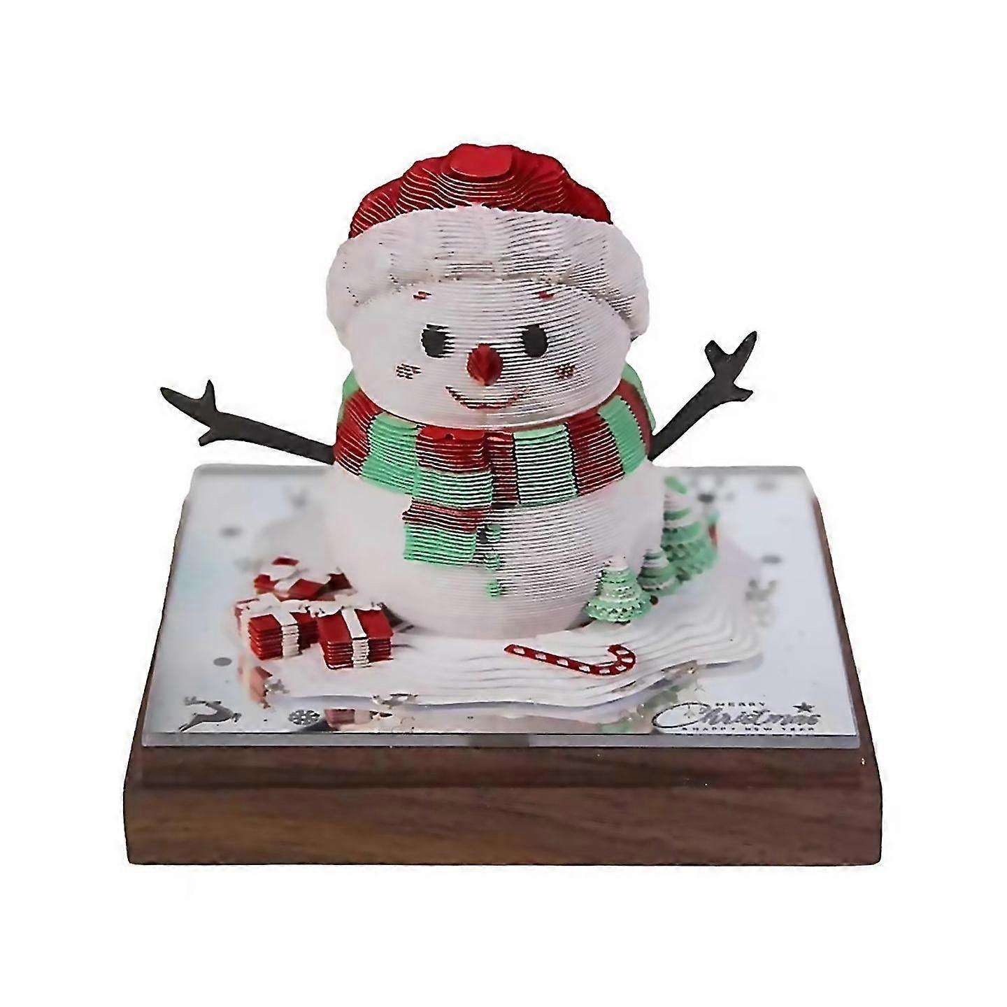 For 2025 3d desk calendar tear away calendars diy paper carving