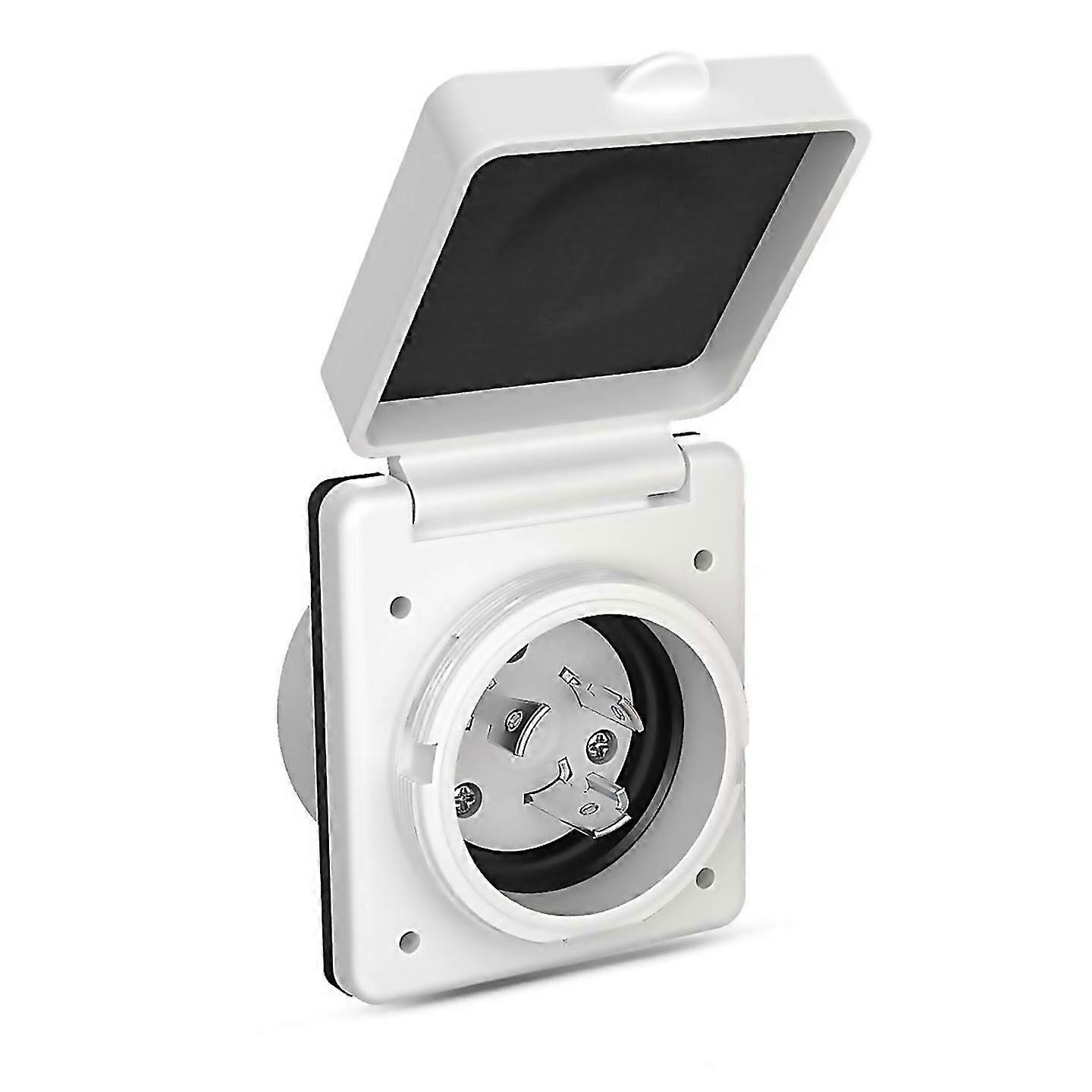 For 30a rv plug twist lock inletshore power inlet plug 125v250v