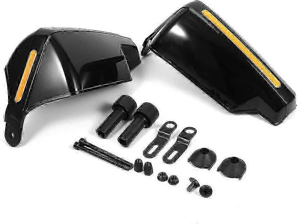 1pair Universal Motorcycle Handguard Hand Guards Wind Cold Protector Windshield Deflectorshandlebar Handguard Handle Protector Bike Brush Wind Guard(b