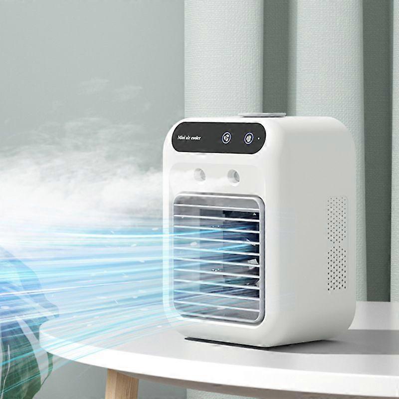 Portable Air Conditioner, Quiet Mobile Air Conditioner, 500ml Air Cooler, Air Freshener, 2 Speeds + 2 Misting Modes, 20 Wind Direction Adjustment, M