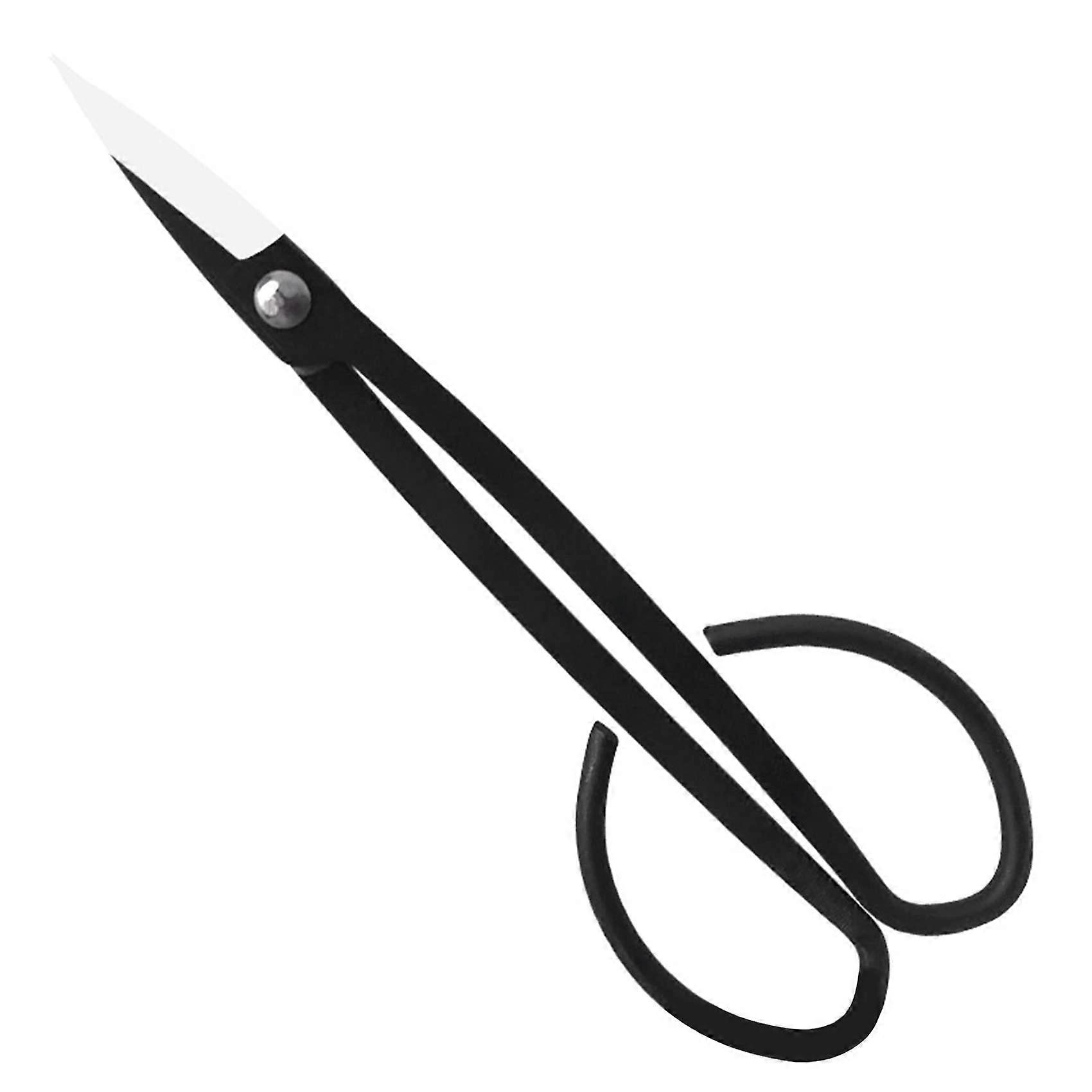 Black Aluminium Bud Pruning Shears - Lightweight Bonsai Scissors for Precision Pruning and Gardening Tasks