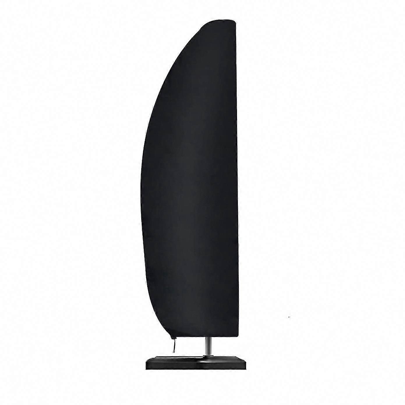 Housse de parasol étanche et coupe-vent avec fermeture éclair pour parapluies cantilever extra larges