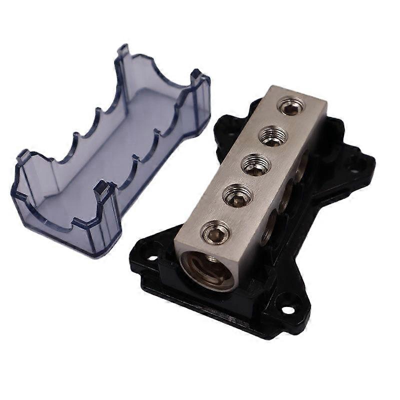 Automobile audio distribution box, made of zinc alloy, universal and suitable for general vehicle models, automobile audio modification