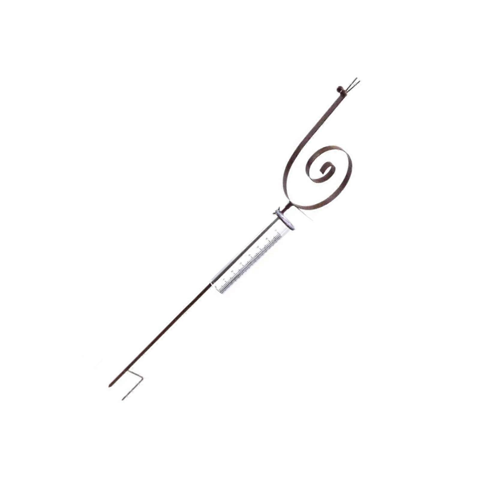 Rain Gauge SnailDesign Accuracy Stainless Steel CorrosionResistant For Horticulture And Backyard Weather Tracking