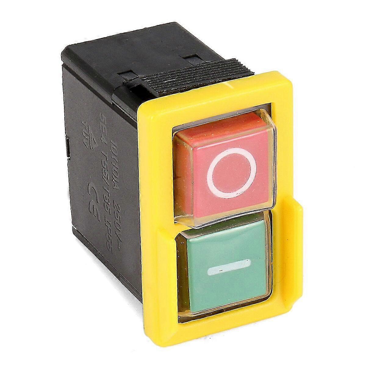 2Pcs 250V Universal KJD20-2 NVR Safety Switch Emergency Stop Cut Off Killer Touch Switch