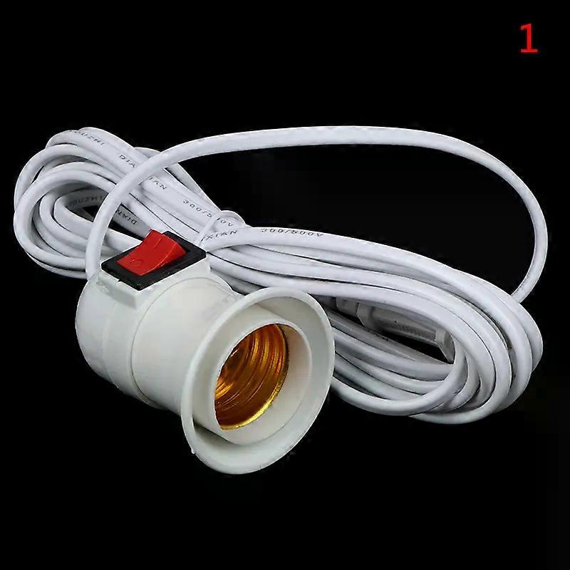 23/4m E27 Lamp Base Holder US Hanging Light Bulb Socket Cord With Switch Household E27 Light Bulb Socket Lighting Accessories