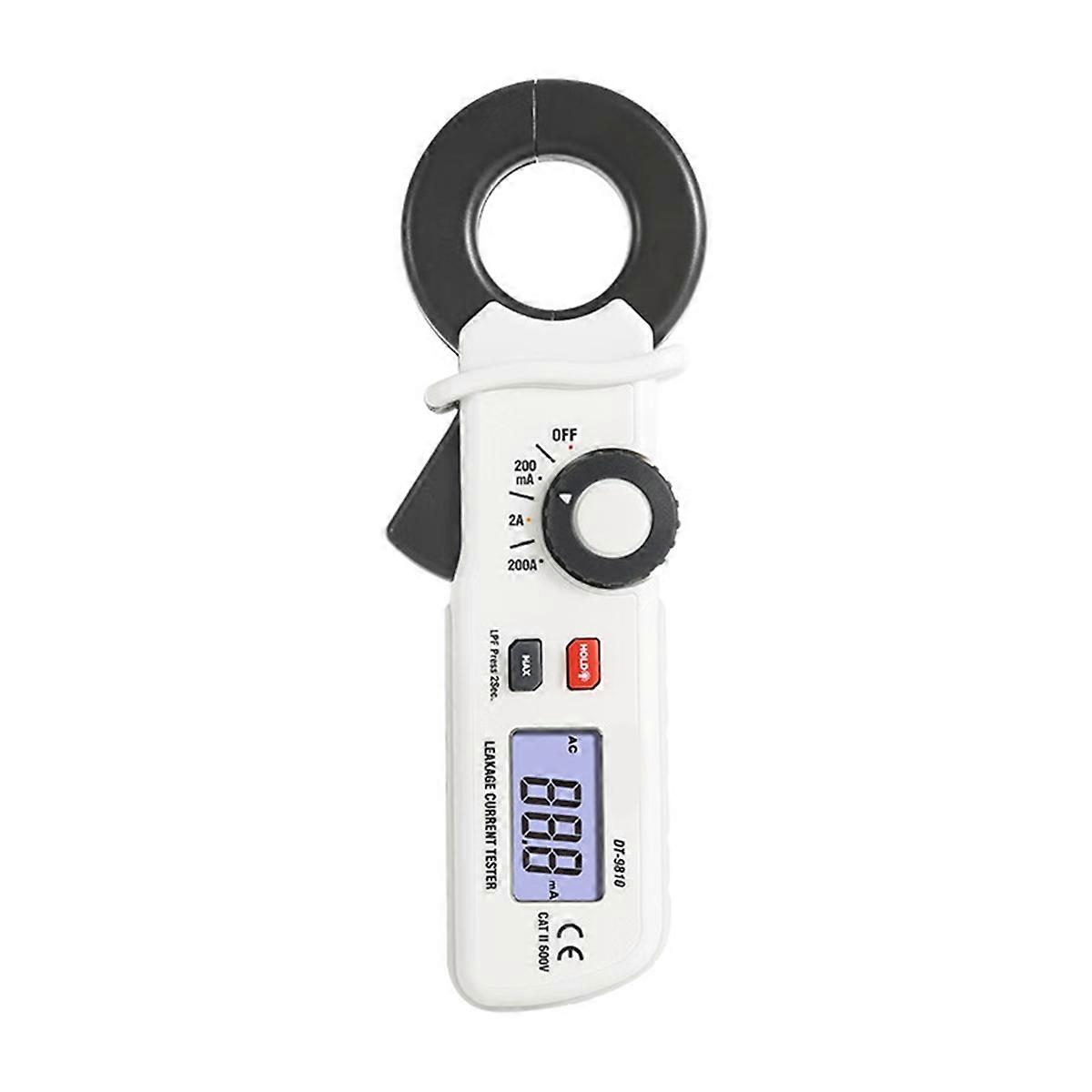 DT-9810 Mini AC Leakage Current Clamp Meter 0.1mA Resolution Electric Fault Detector with Automatic