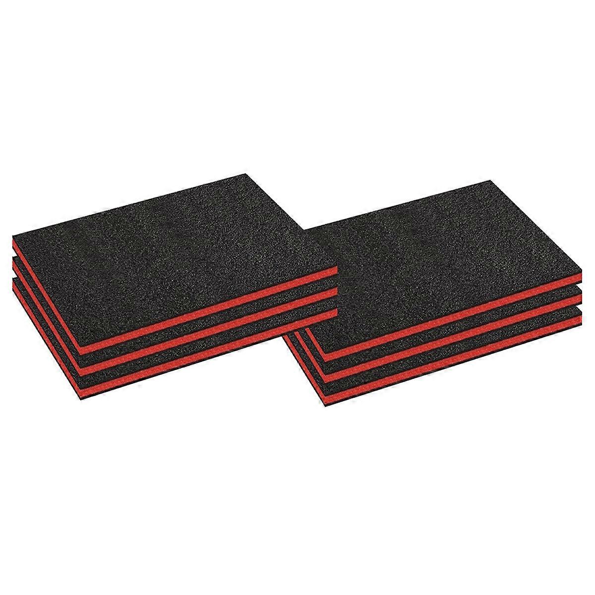 6pcs Tool Box Foam,Foam Inserts for Cases,Tool Box Liner