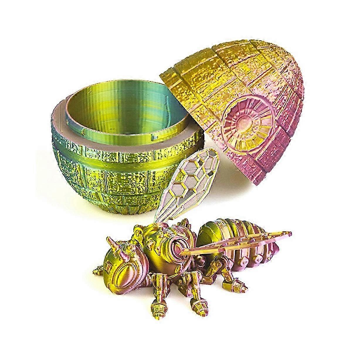 Mechanical Bee Cool Cute Children's Gift Hand Model Colorful Yellow
