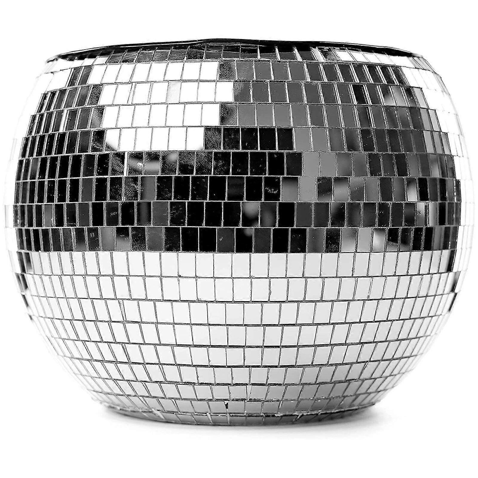 Disco ice bucket, 3L capacity, double-layer insulation