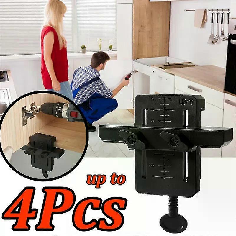 1Pcs Cabinet Door Mounting Jig Easy To Install for Hidden Door Installation ABS Plastic Mounting Bracket Wood Working Tools