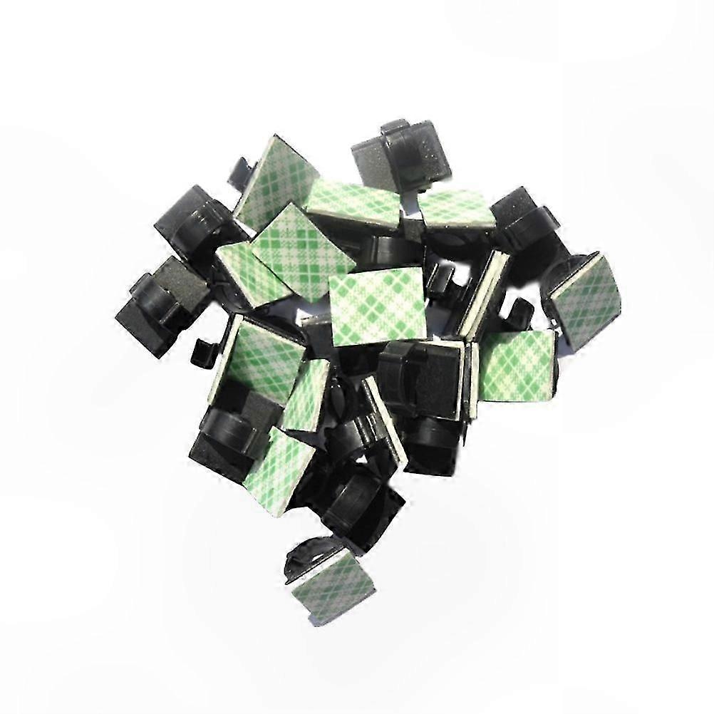 50-Pack Cable Clips for Wire Management, Adhesive Holders