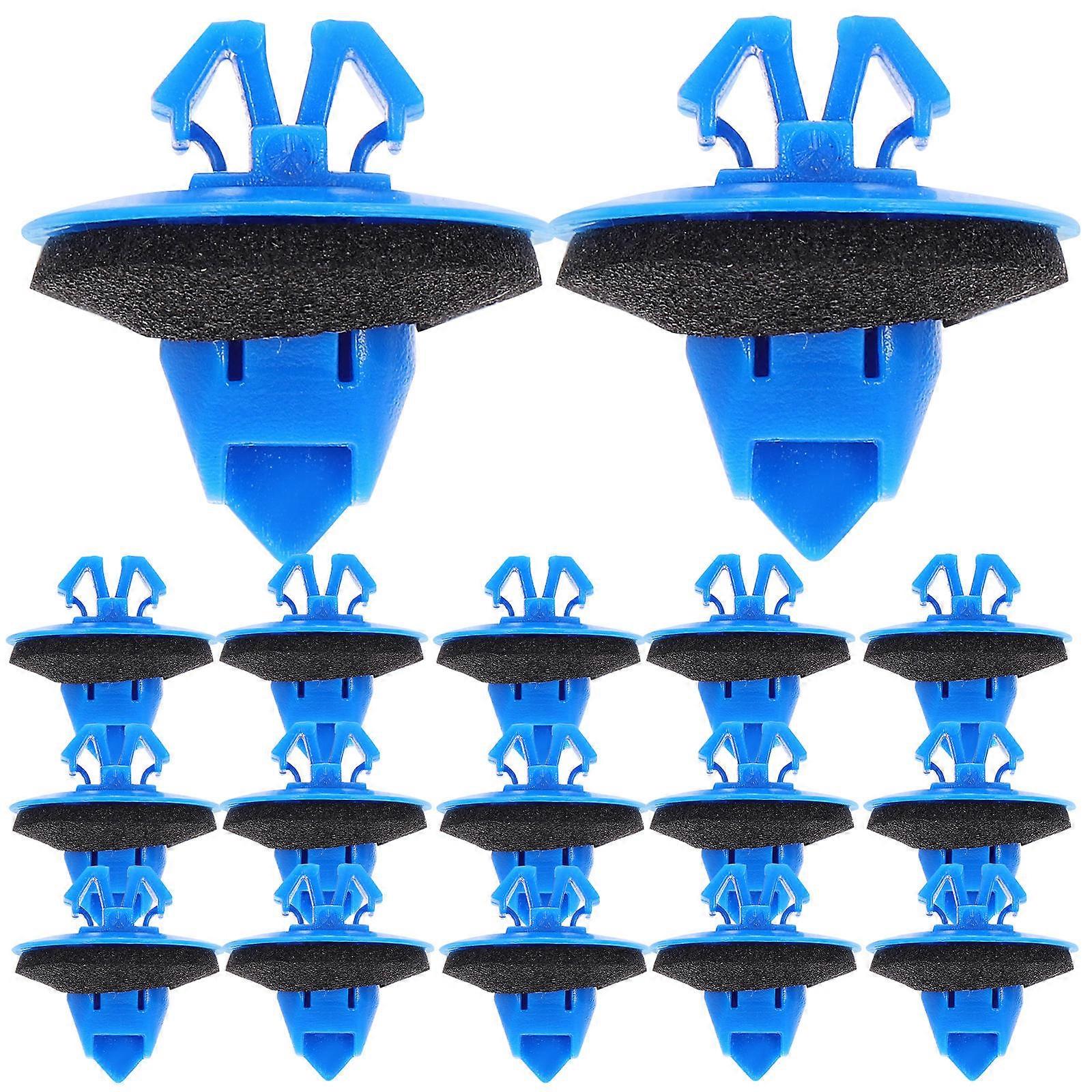 100pcs Flare Clips Plastic Retainer Clips for Replacement Trim Fasteners Automotive Supplies