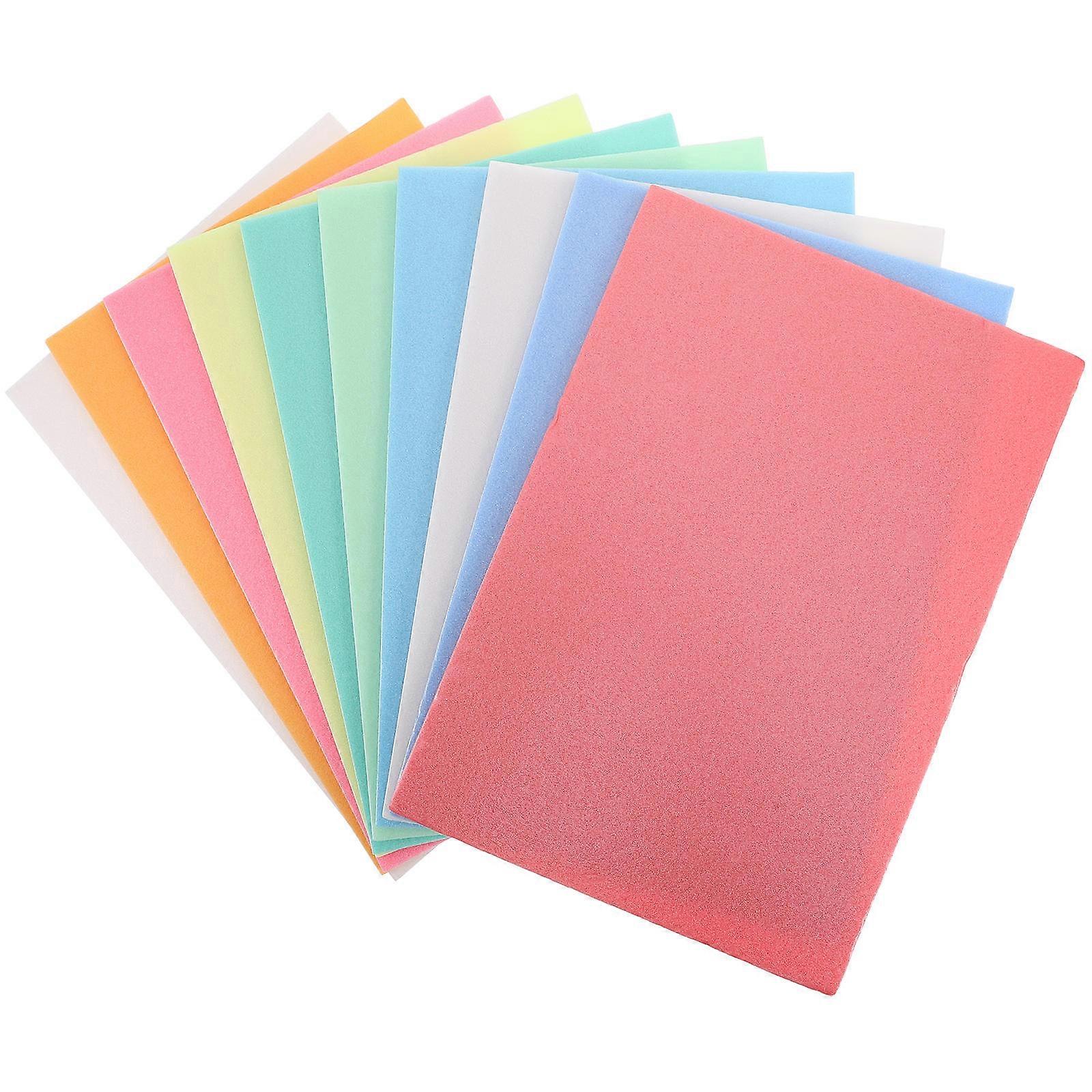 Vibrant Assorted Color Foam Sheets for Kids Crafts A4 Size Ideal for DIY Projects and School Activities