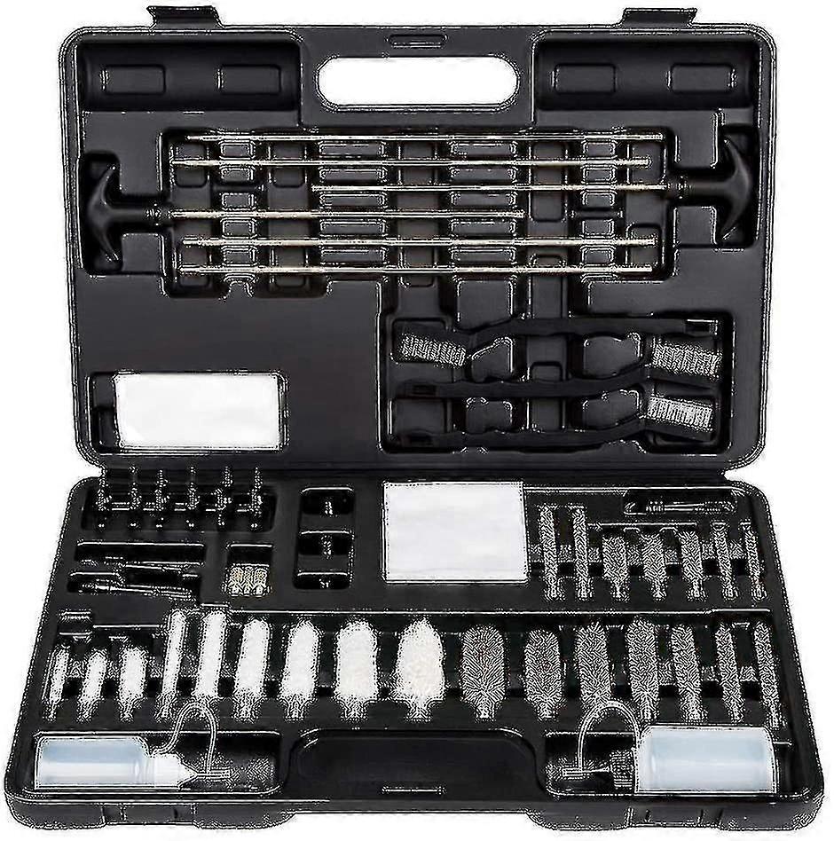 Brosse de nettoyage en laiton d’arme universelle, kit de nettoyage de fusil de 9 mm