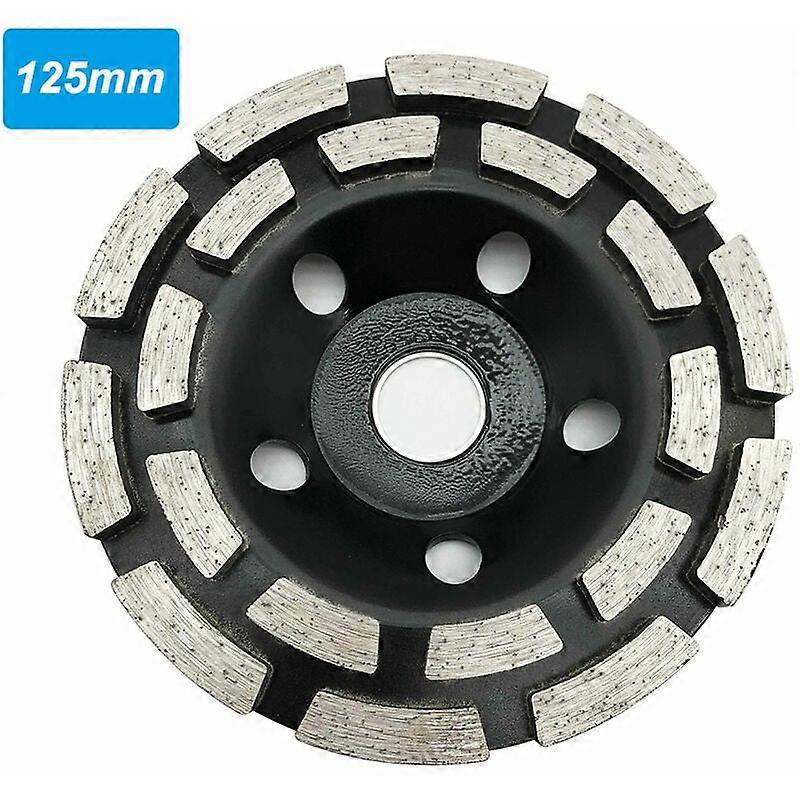 Black Diamond Double Row Grinding Disc (125mm)