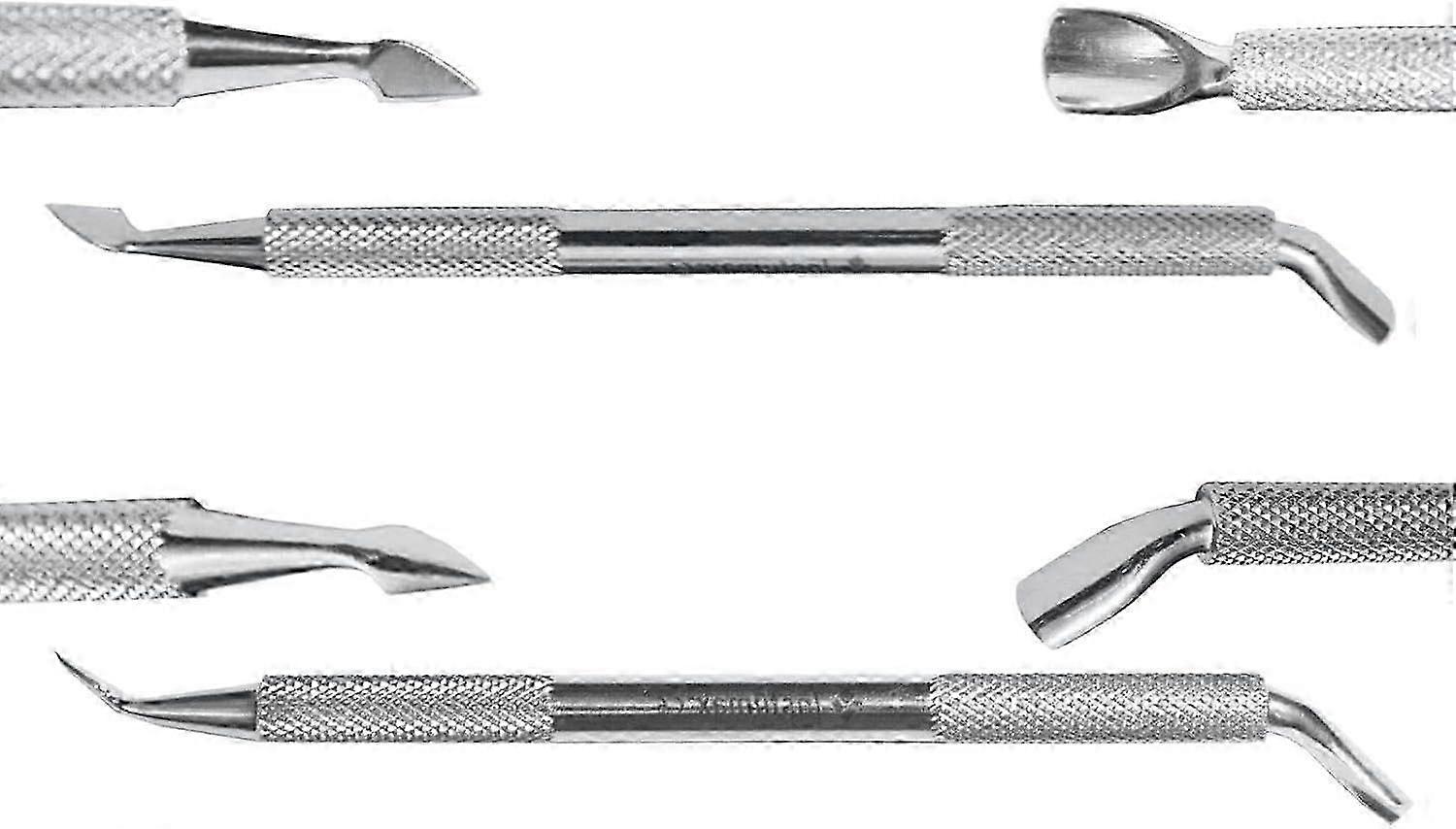 2025 Latest Model Professional Cuticle Pusher and Ingrown Toenail Lifter Set -