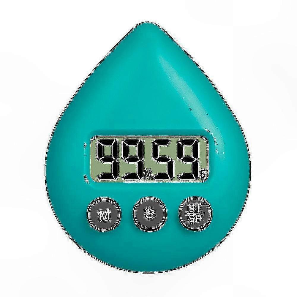 Waterproof Digital Shower Timer with Energy Saver Feature and Five Color Options