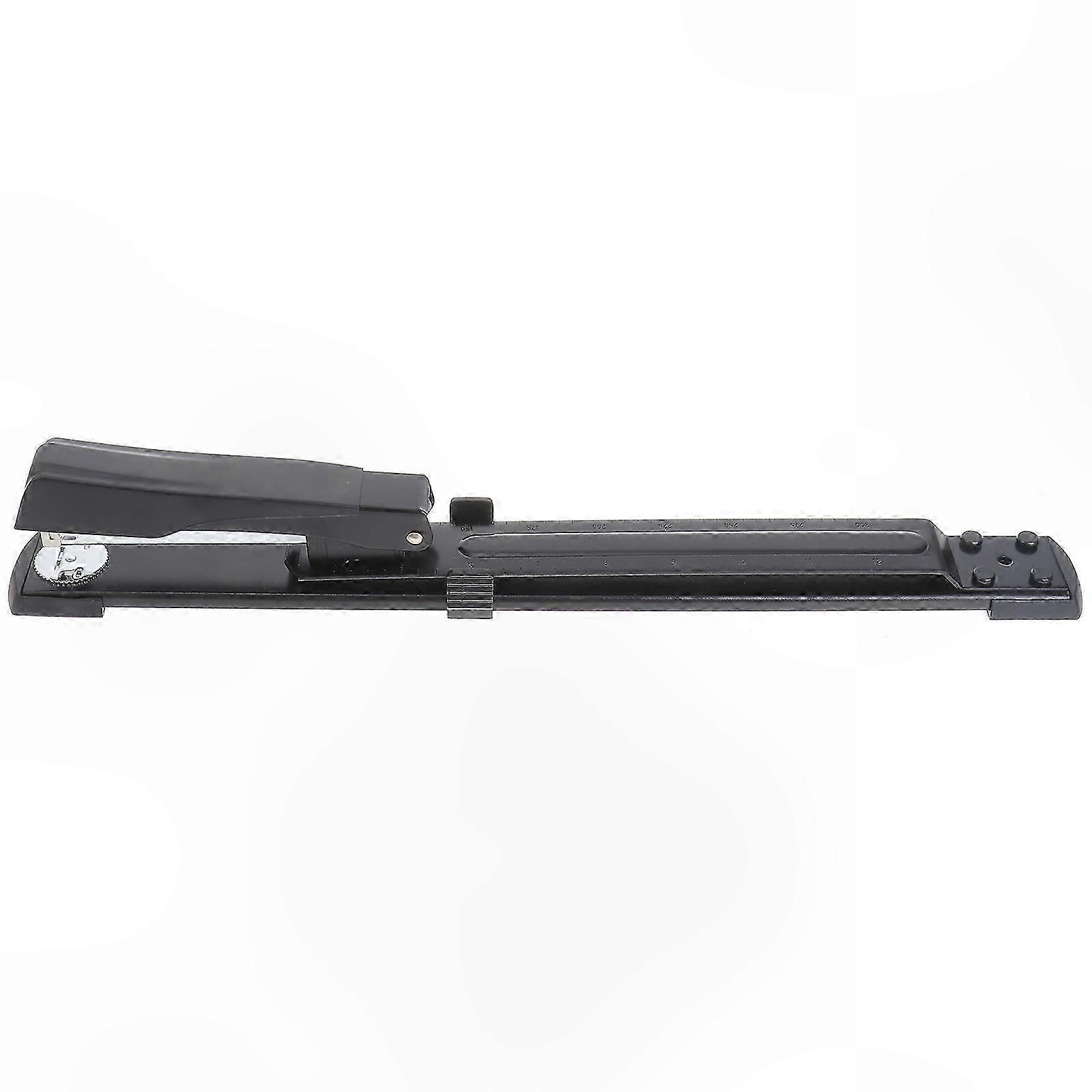 Durable Long Arm Stapler for Paper Binding, Office School Home Stationery Tool
