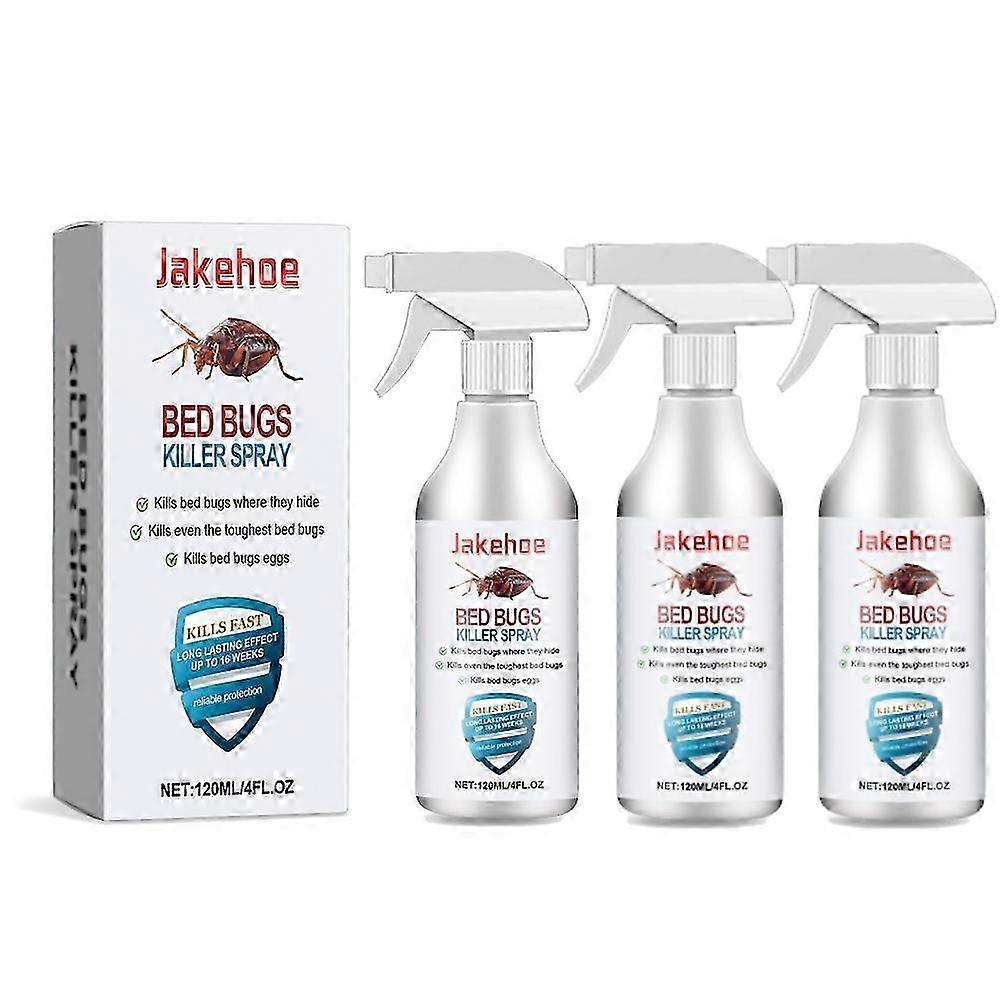 Bed Bug Killing Spray: Eliminates Bed Bugs & Their Eggs, Prevents Fleas & Bites