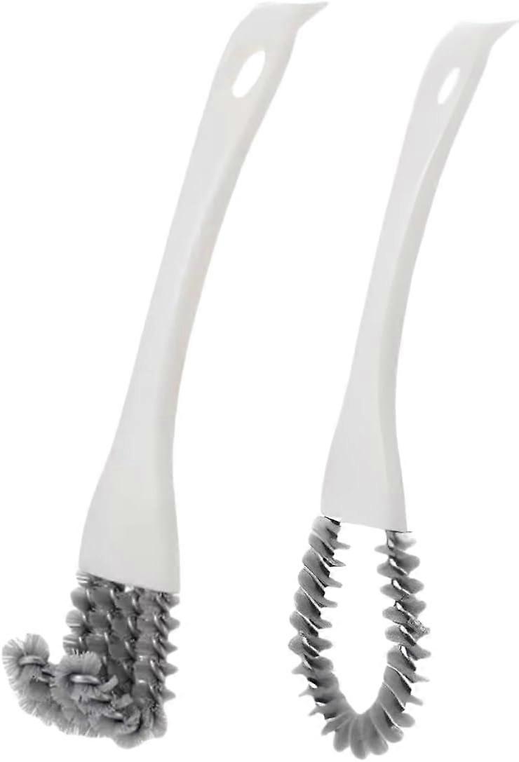 2 Pack Oven, Stove & BBQ Cleaning Brush Set with Scraper Heads