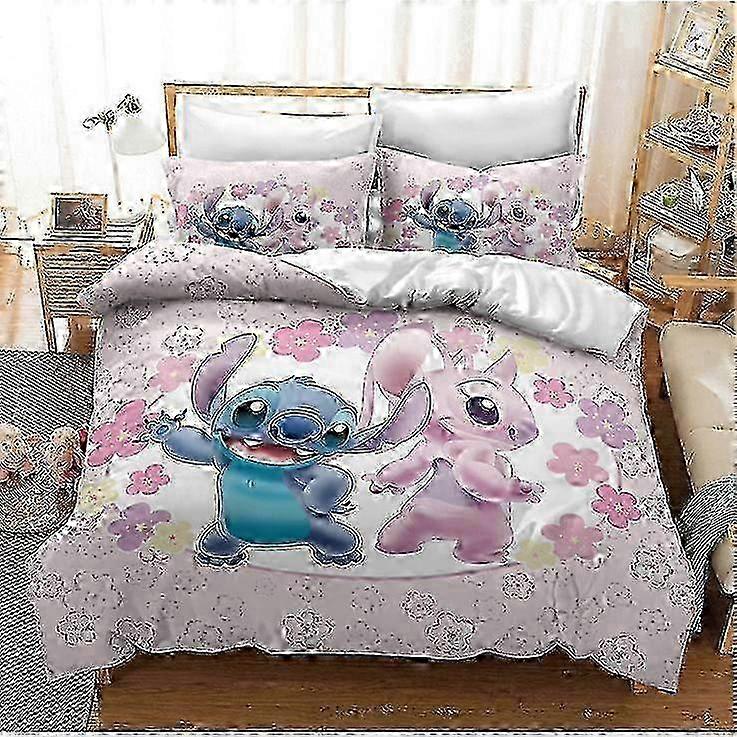 Anime series 3D digital printing basketball series down and brushed bedding three-piece set
