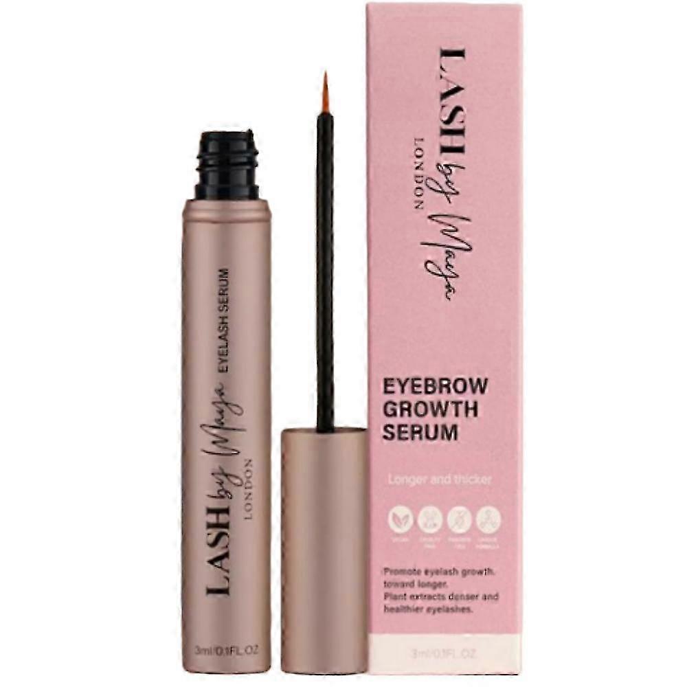3ml Eyelash Growth Serum Lengthen Thicken Volumize Eyelashes Curl Eyebrows Gentle And Effective Non-irritating Sensitive Skin