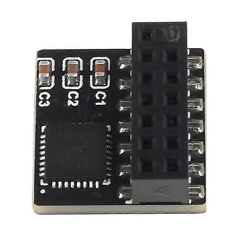 For Tpm 20 Spi Parallel Encryption Safety Module 14 Pin Spi Remote Card Board Encryption Security Bo