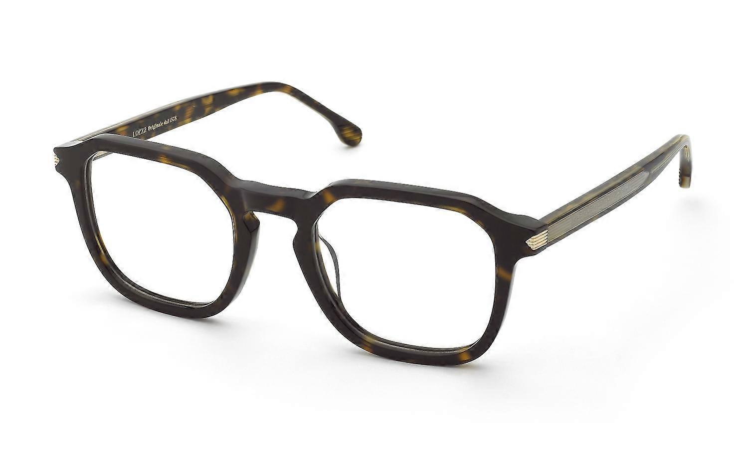 Eyewear Frames Lozza VL4372 0722 AVANA SCURA LUCIDA 52/23/145 MAN