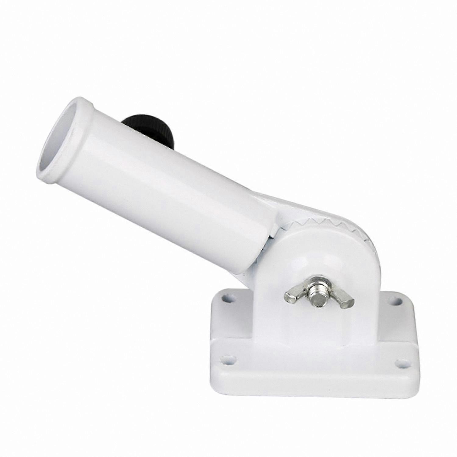 Aluminum Wall Mount Flag Pole Bracket with Adjustable Angle and Hardware Kit