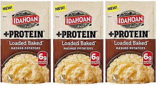 Idahoan Protein Loaded Baked Mashed Potatoes 3 Pack