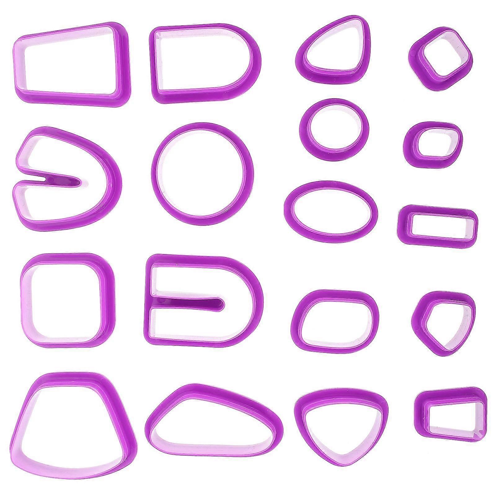 18 قطع البوليمر الطين قواطع الطين القرط قواطع المجوهرات صنع اللوازم