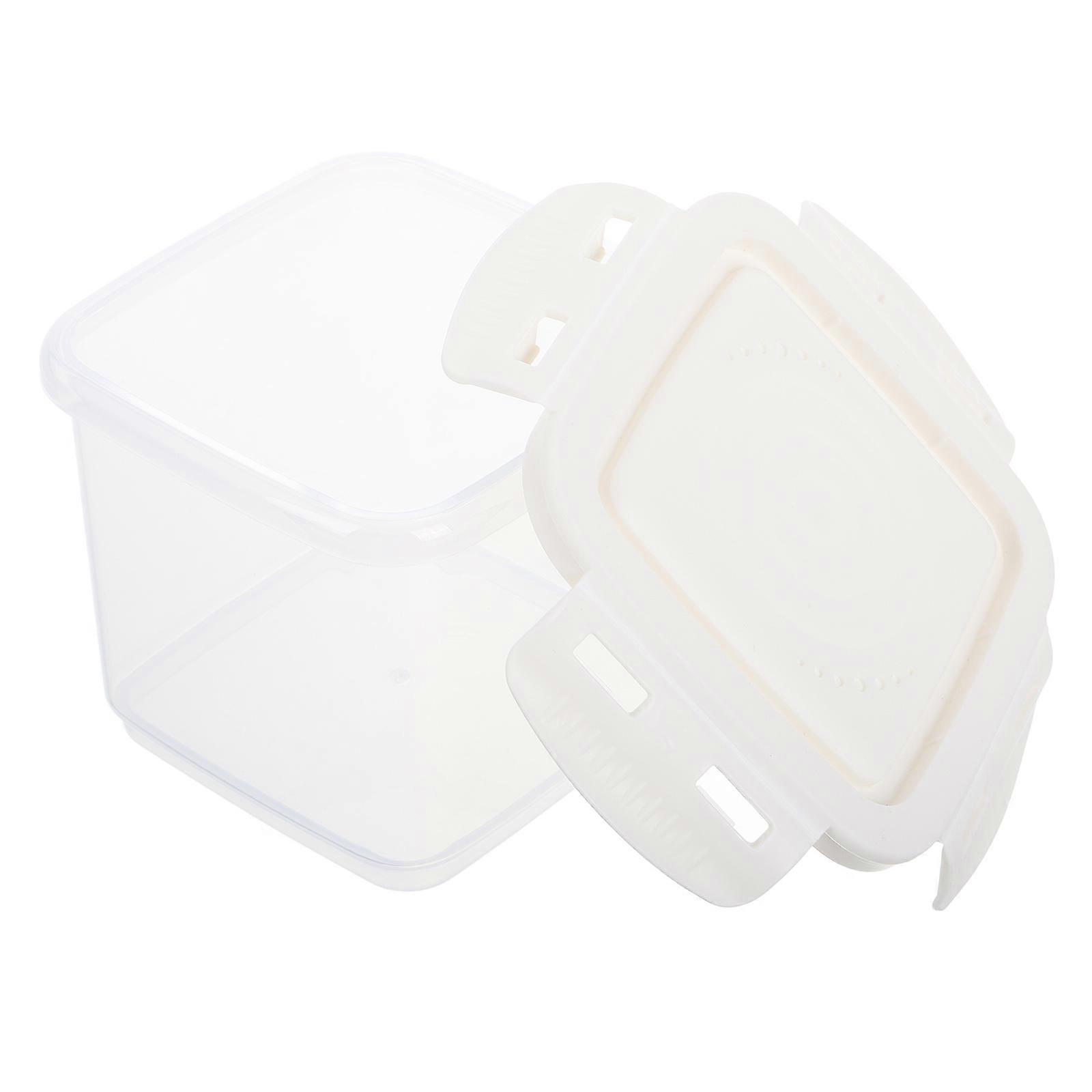 Plastic Soup Storage Containers for Freezing Food 5Pcs Airtight