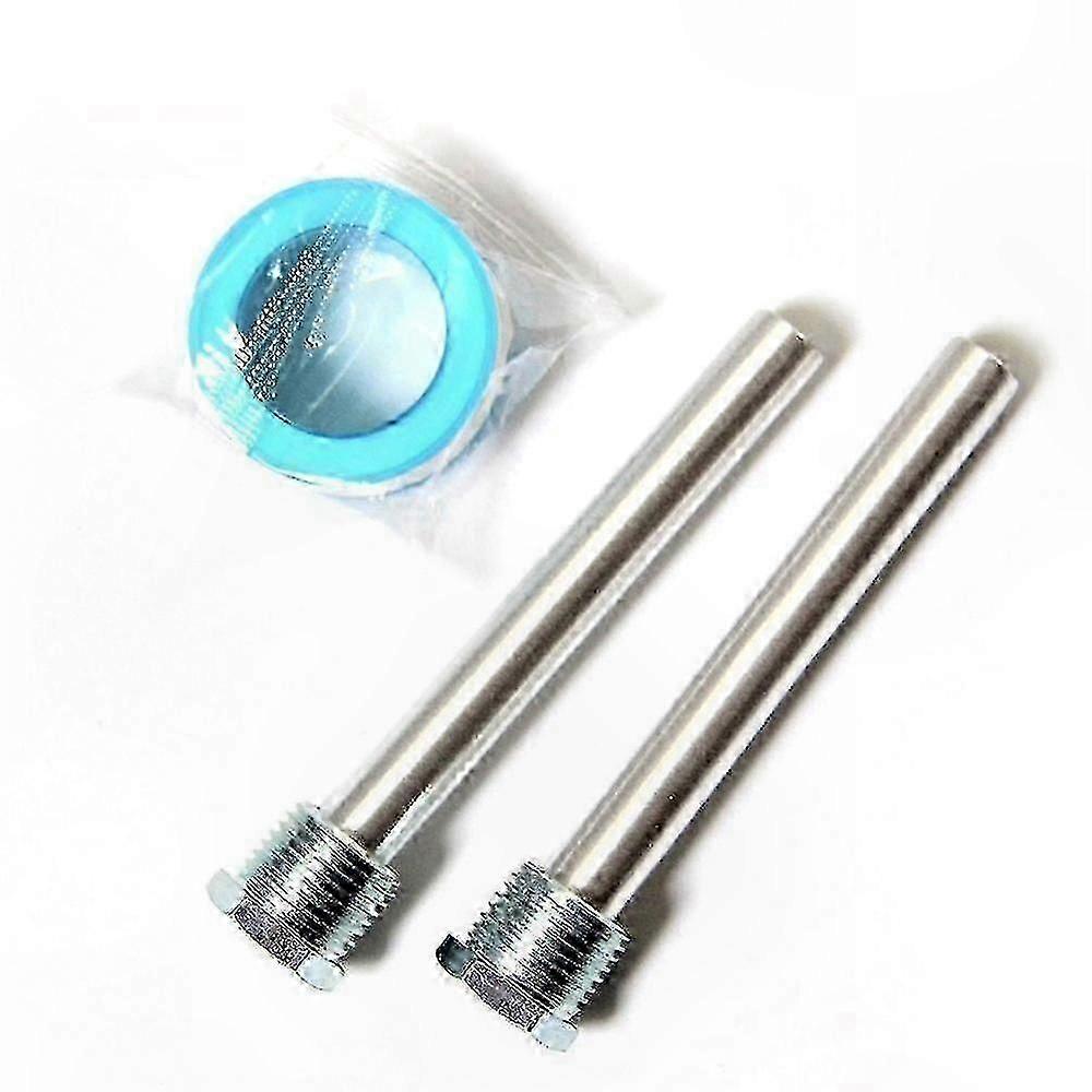 RV Water Heater Anode Rod Kit, 2-Pack with PTFE Tape, 1/2 Inch NPT Thread Size for Recreational Vehicles