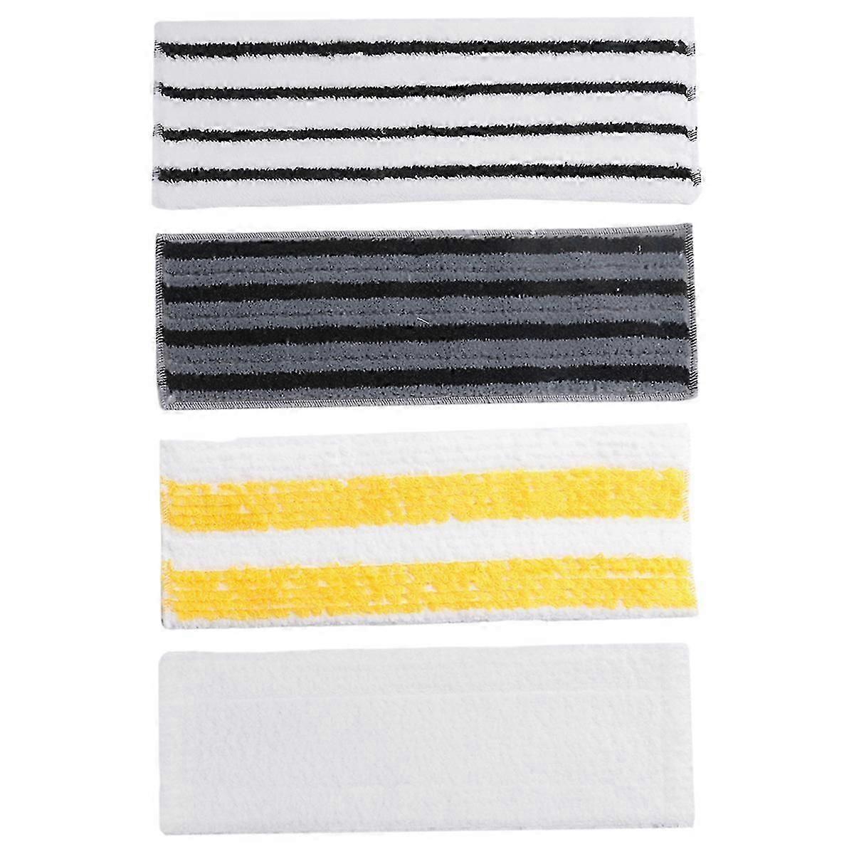 Suitable for 4PCS Steam Microfiber Mop Cloths for Steam Mop Accessories