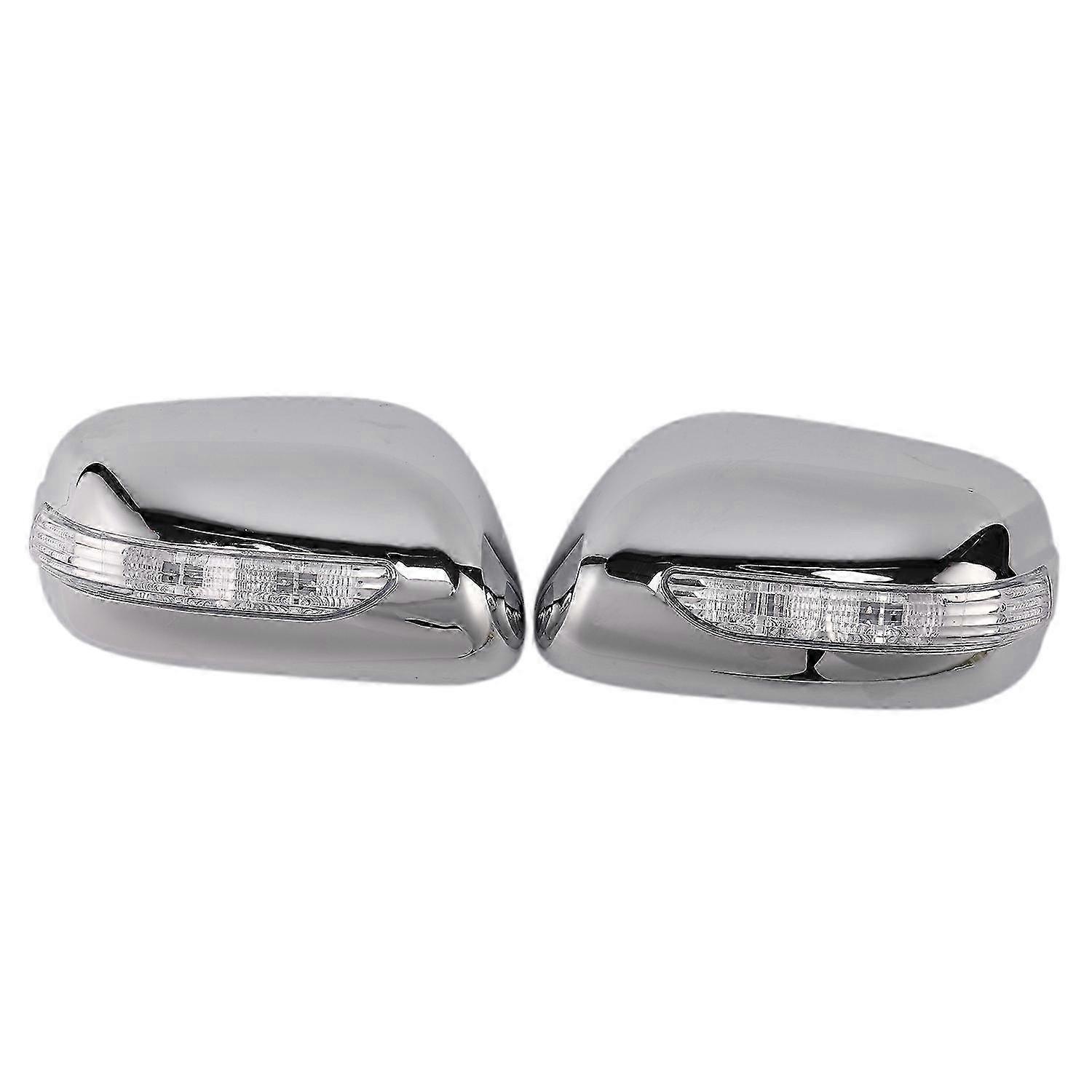 Car Rear View Mirror Cover for Wish 2003-2007 ABS Chrome