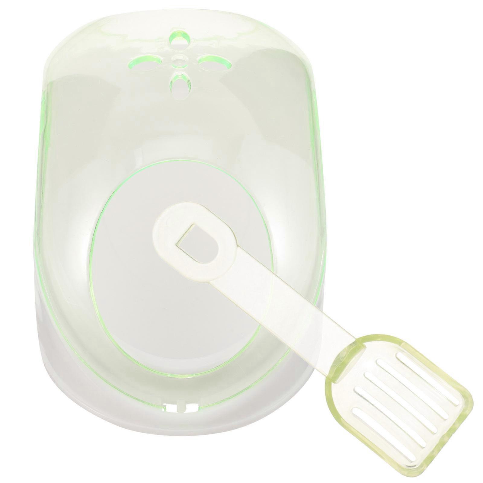 Small Pet Hamster Sand Bath Container for Bath Use 1Set
