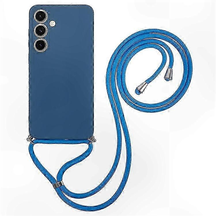 Shockproof Crossbody Case with TPU and Fiber Protection for Phone Models