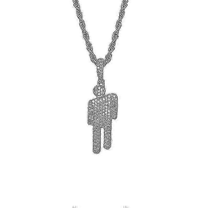 Bimirth Billie Eilish Donne Collane Ciondolo Argento, charms