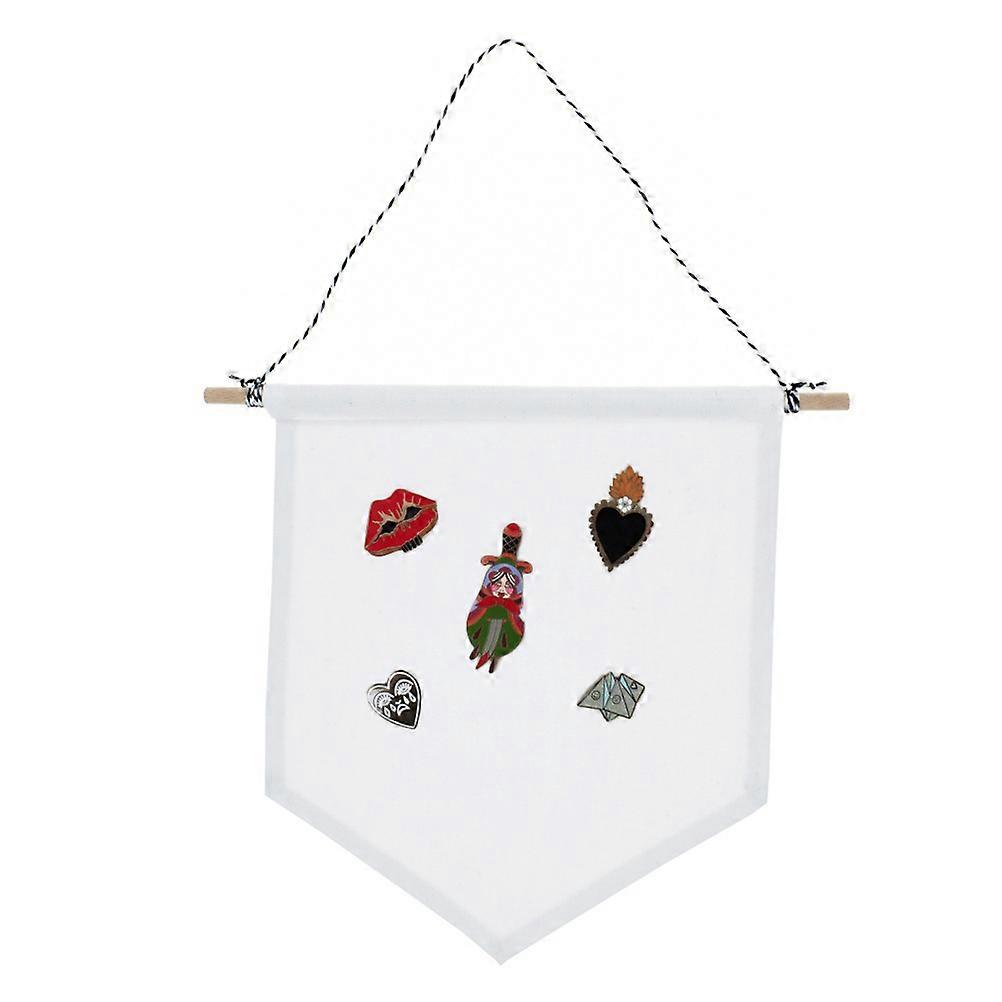 Pin Display Pennant Banner for Wall Hanging Flag