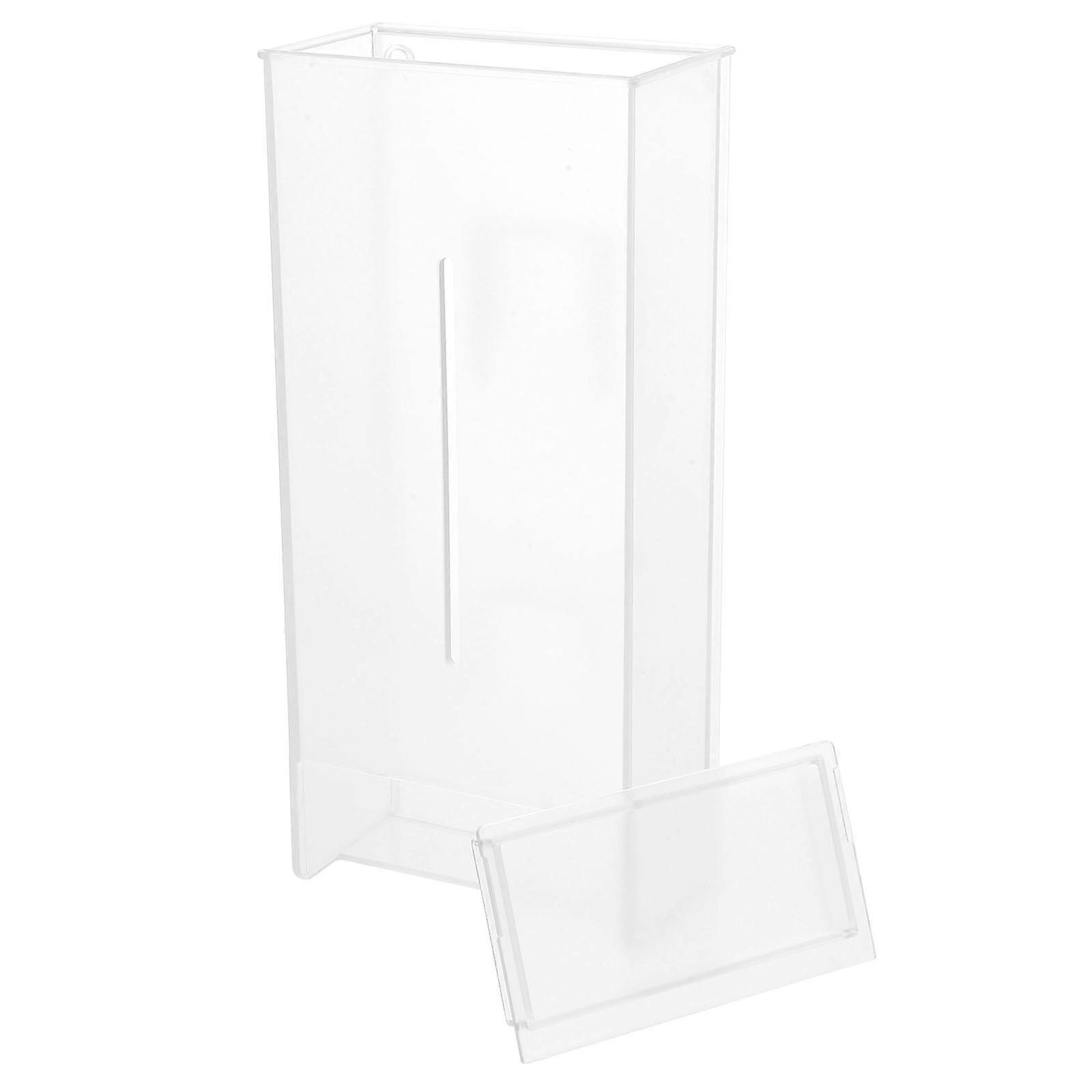 Rectangular Wall Wipe Dispenser For Bathroom And Cafes Dust-proof Design 2Pcs