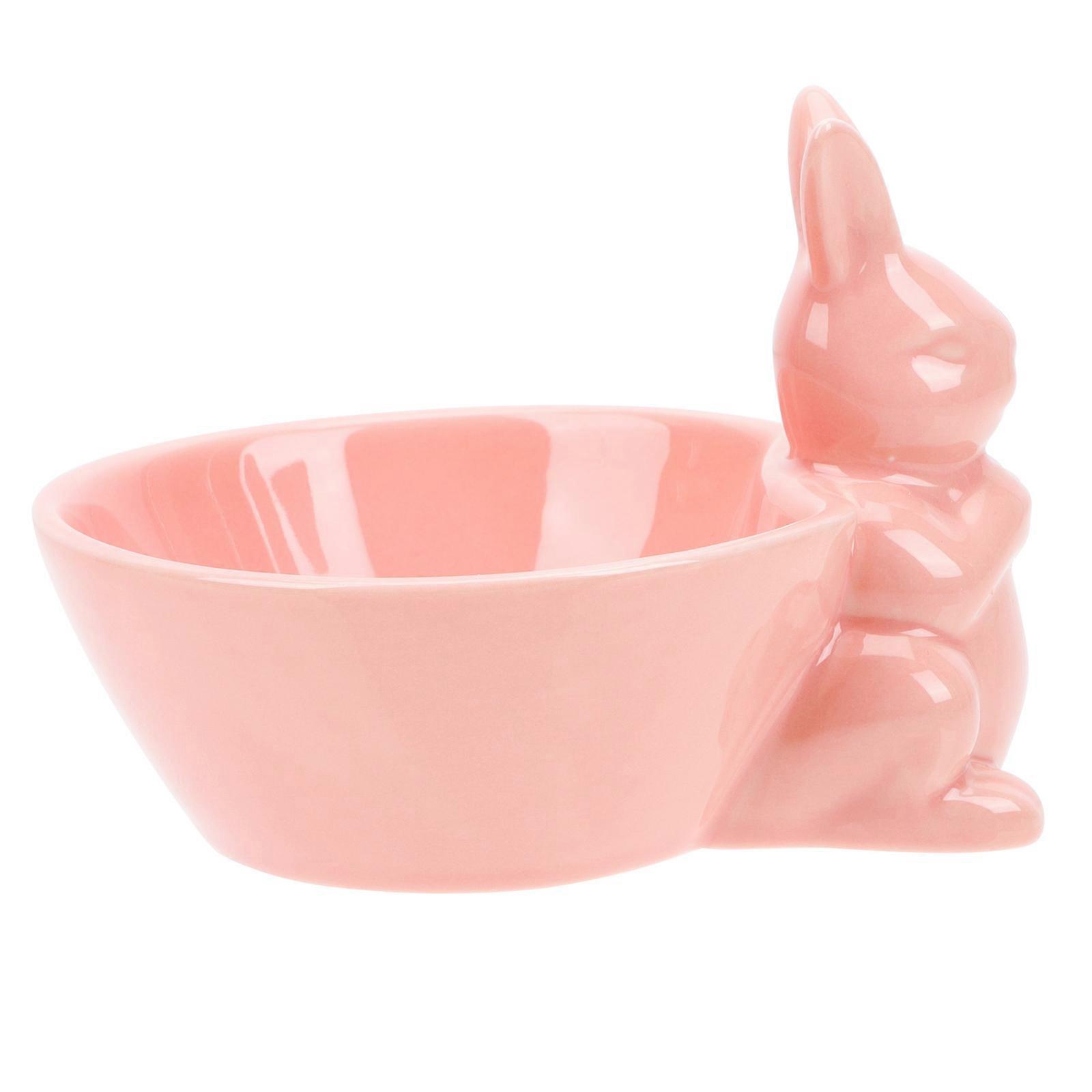 Ceramic Easter Bowl Rabbit Model for Household Use 1 Piece Dining Decor