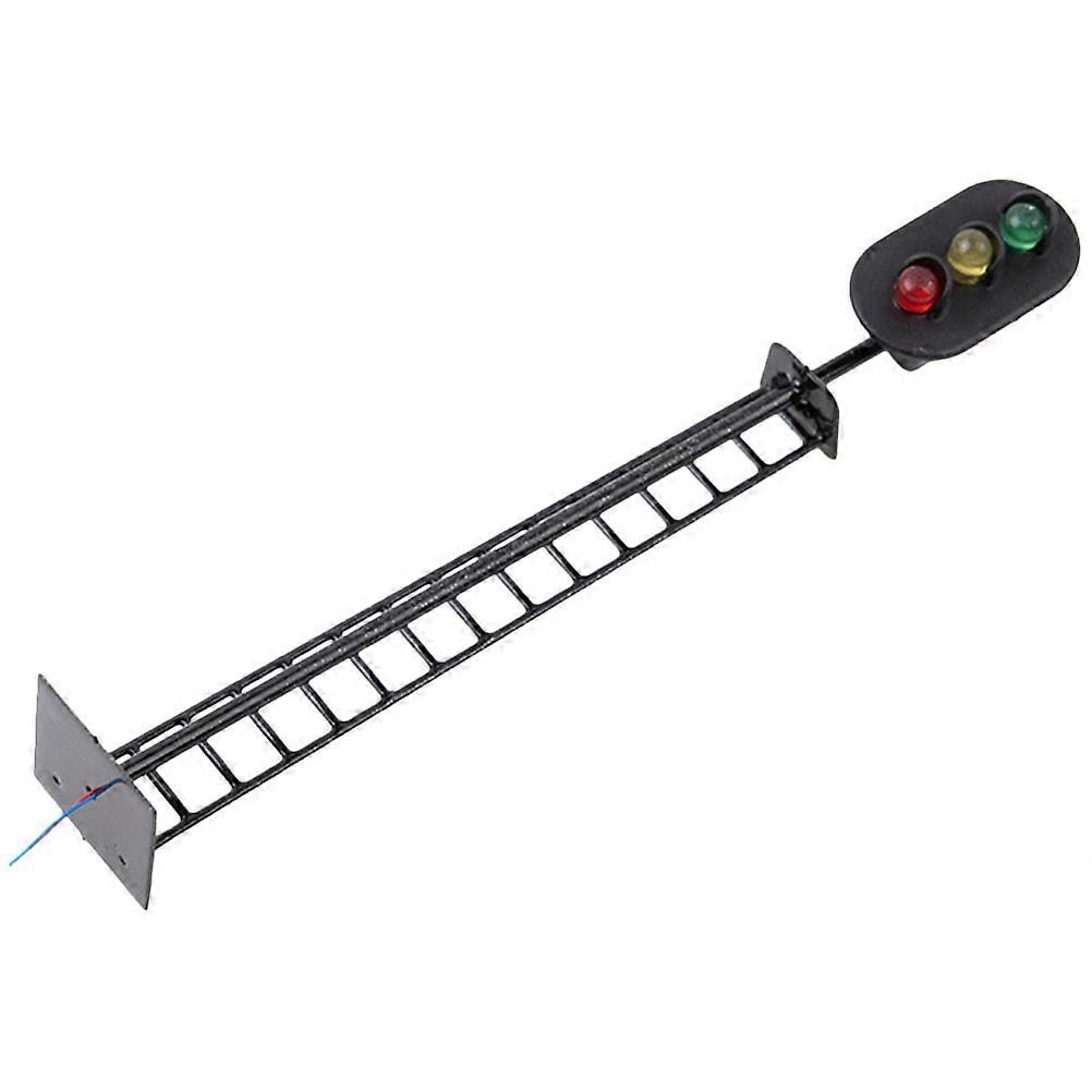 Traffic Light Model Black Mini Signal Light Model for Decoration 4Pcs