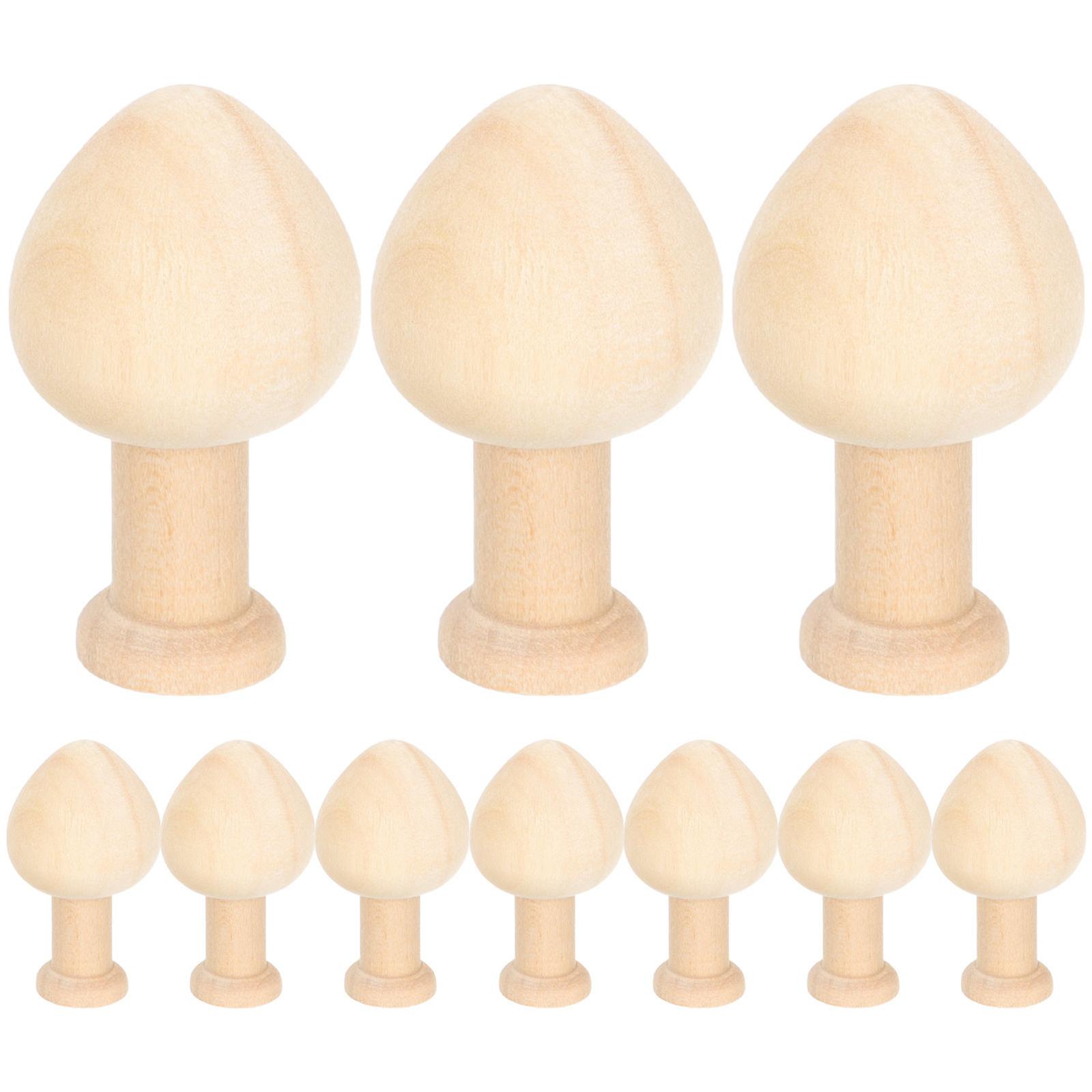 20Pcs Easter DIY Mini Wooden Trees for Painting and Decoration