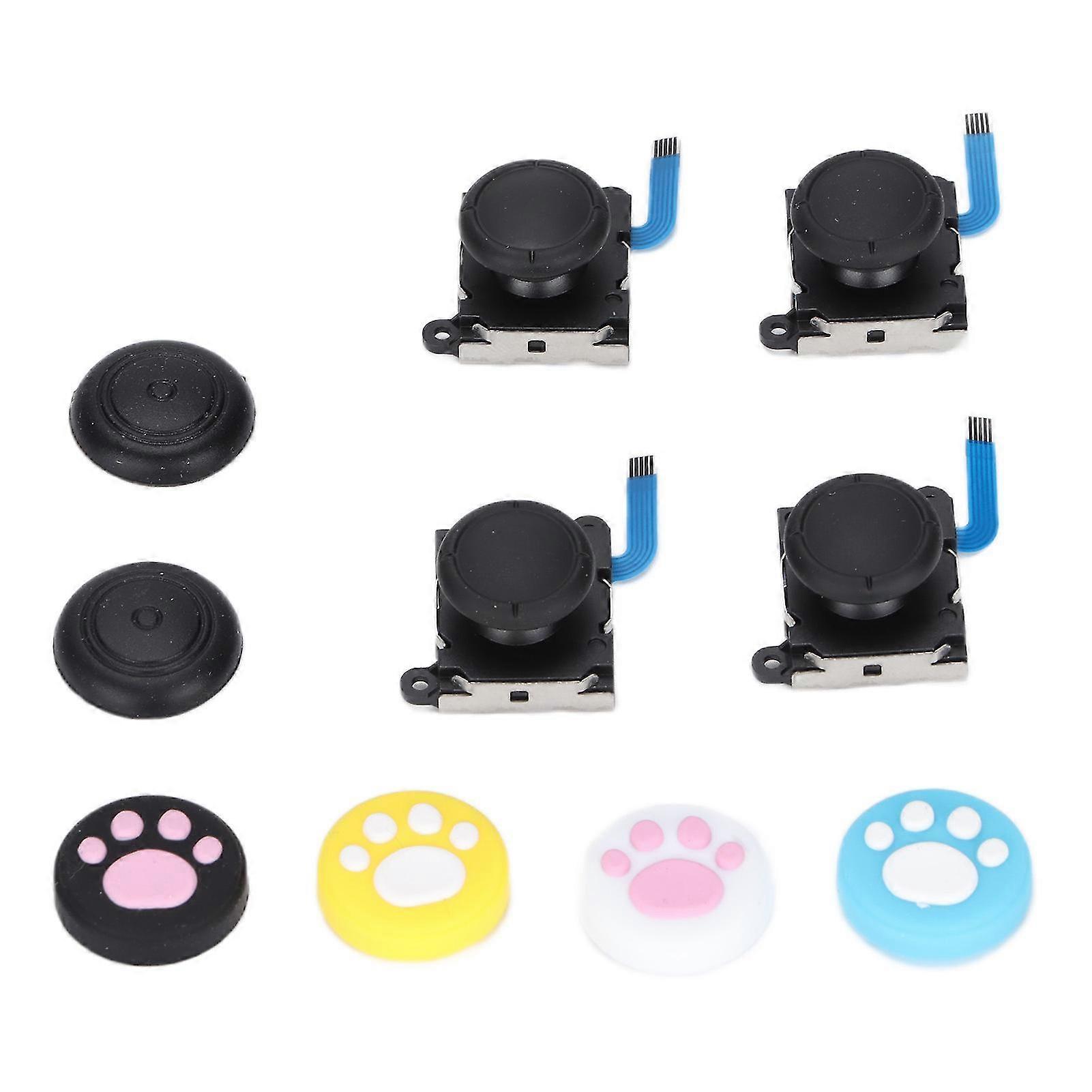 QM2107101 Joystick Replacement Kit Joystick Replacement with Joystick Caps for Switch Lite Joycon Console 2025