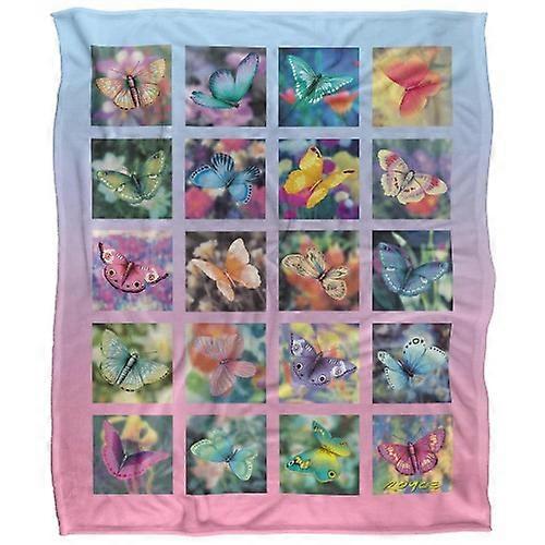Royce McClure Silky Butterfly Box Supersoft Blanket